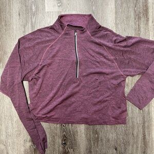 Lululemon Vent Tech half zip *cropped